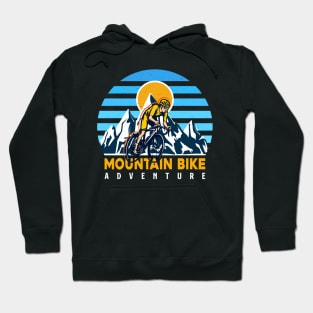 mountain bike adventure Hoodie